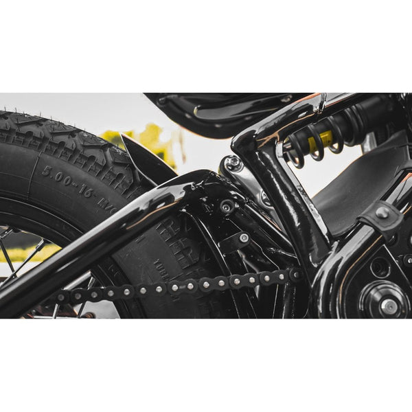 Motone Razor - Triumph Bobber Rear Fender Ultra Short - Gloss Black