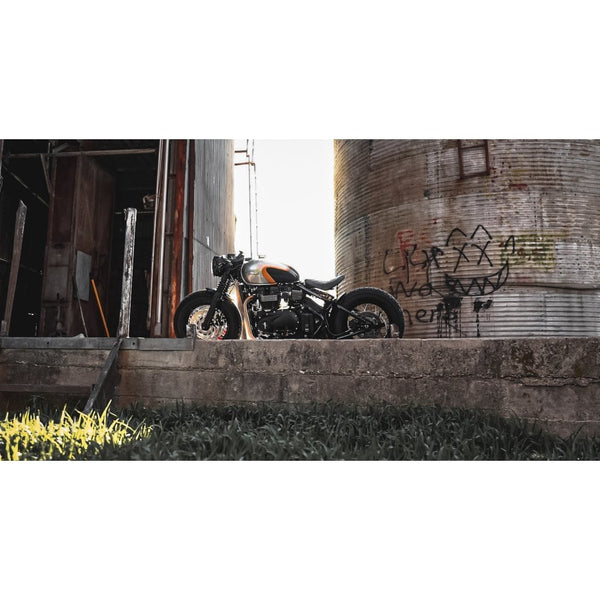 Motone Razor - Triumph Bobber Rear Fender Ultra Short - Gloss Black