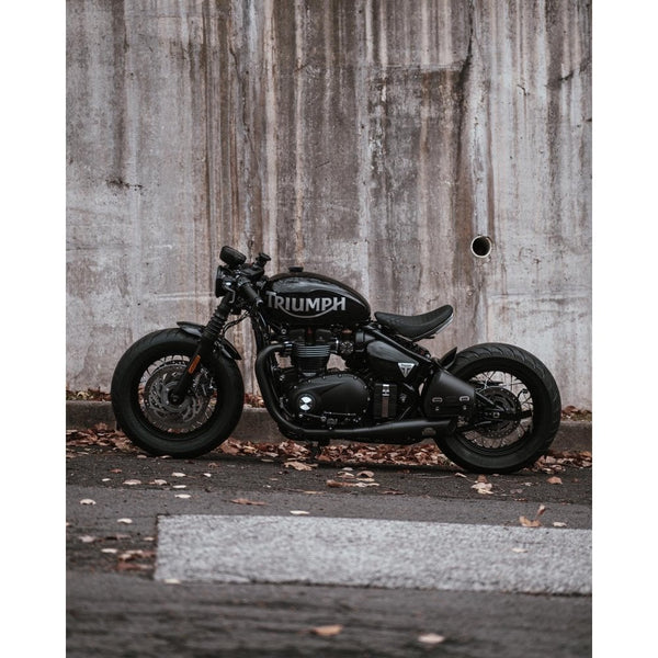Motone Razor - Triumph Bobber Rear Fender Ultra Short - Gloss Black