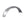 Motone Rear Fender/Mudguard Rolled Steel 135mm width 15/16" Wheel