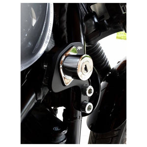 Motone RHS Ignition Relocation Bracket - BLACK
