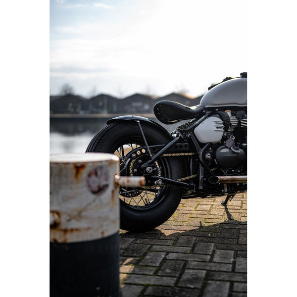Motone Rialto Triumph Bobber Rear Fender Ultra Short - Gloss Black