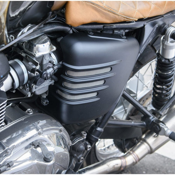Motone Ribbed Side Panels - Matte Black