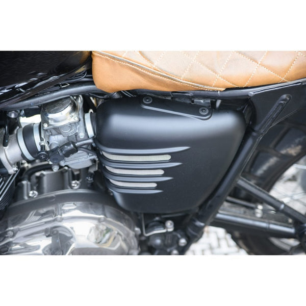 Motone Ribbed Side Panels - Matte Black