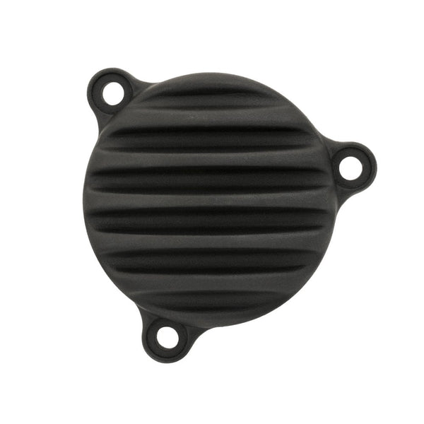 Motone RE 350 Oil Filter Cover Ribbed - Black