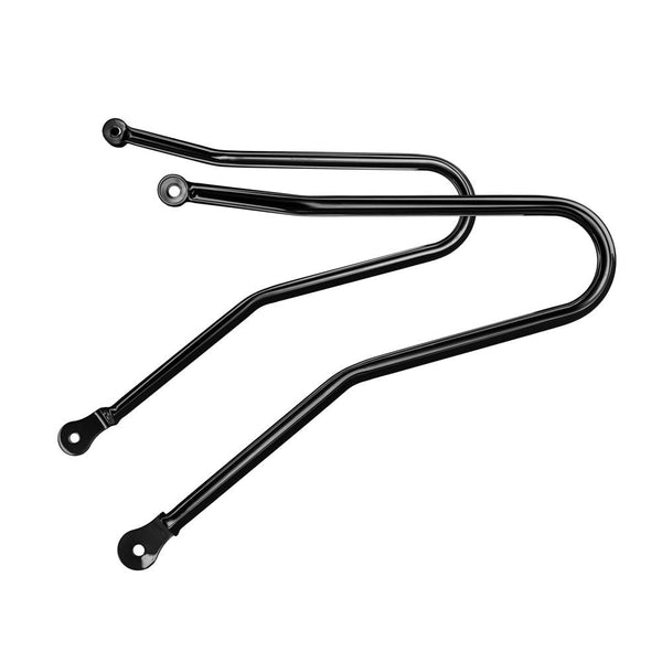 Motone RE Meteor 350 Pannier/Luggage Rails - Pair - Black - Royal Enfi