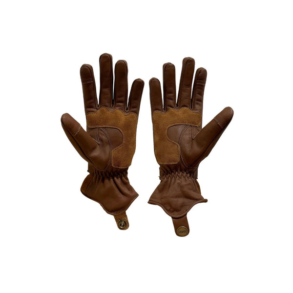 Wildust Sisters Arizona Brown Gloves with Knuckle Armour