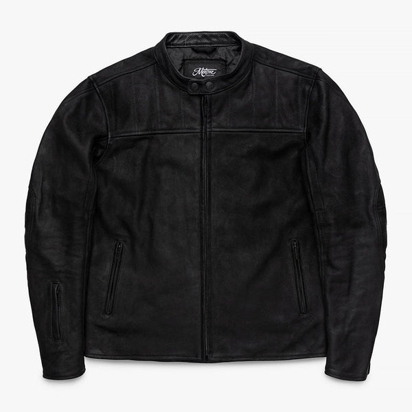 Motone Shogun Leather Jacket (Black) - Extra Large Size: Extra Large