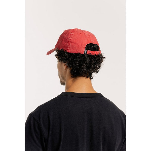 Motone SMOKER - 6-Panel Vintage Cap - RED Washed Cotton
