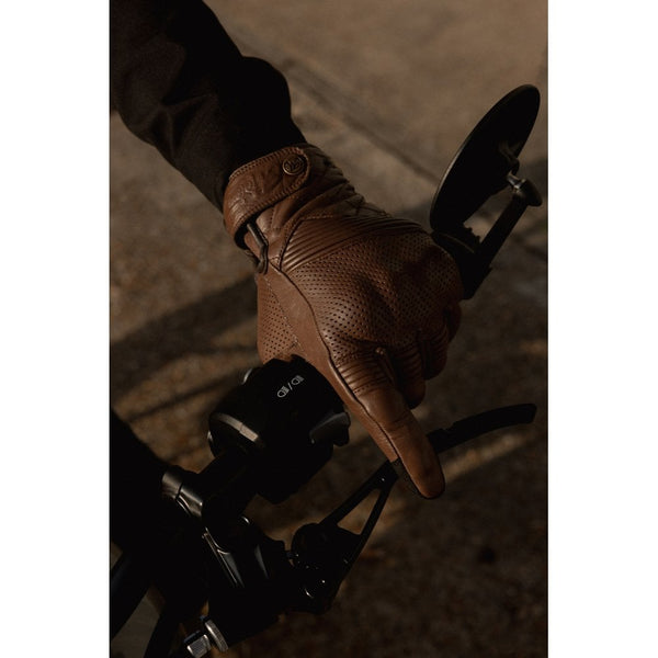 Motone Spectre Gloves - Analine - Chocolate Brown - Large Size: Large