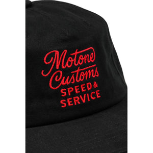 Motone Speed &amp; Service - 6-Panel Vintage Cap