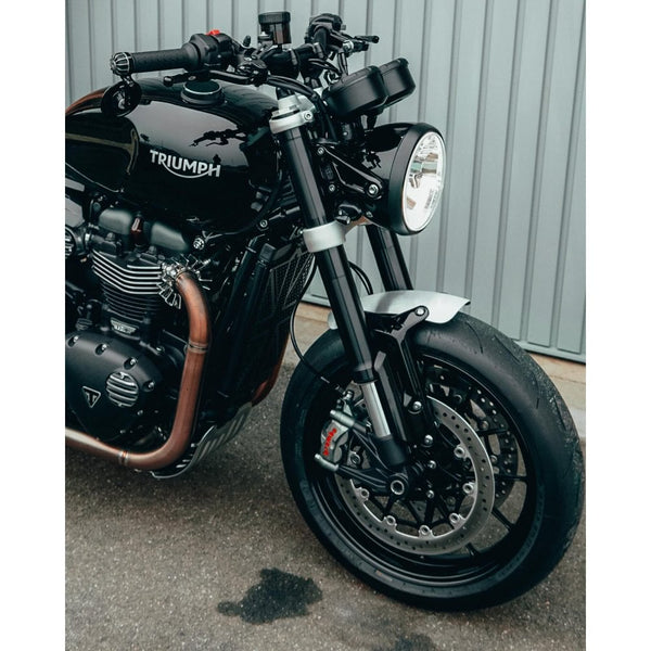 Motone Speed Twin 1200 USD Shorty Front Fender BRUSHED