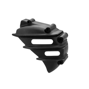 Motone Sprocket Cover - Ribbed - Black - AC