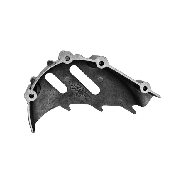 Motone Sprocket Cover - Ribbed - Black - AC