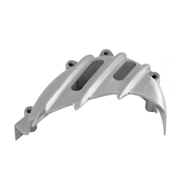 Motone Sprocket Cover - Ribbed - Brushed - AC