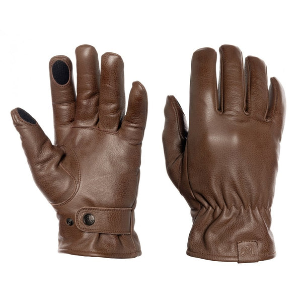 Motone SPIRIT Gloves - Brown - Large Size: Large