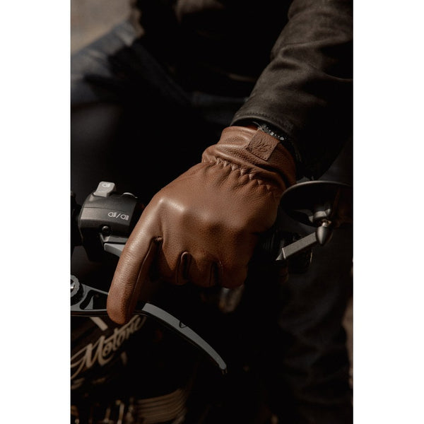 Motone SPIRIT Gloves - Brown - Large Size: Large