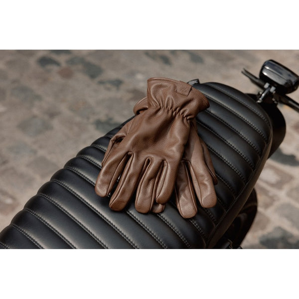 Motone SPIRIT Gloves - Brown - Large Size: Large
