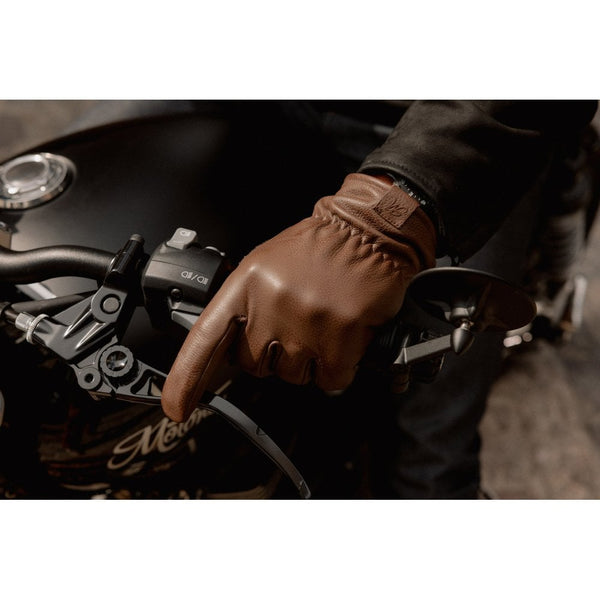 Motone SPIRIT Gloves - Brown - Large Size: Large