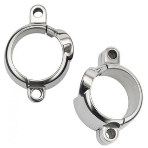 Motone Stealth Exhaust Clamps - Polish Stainless