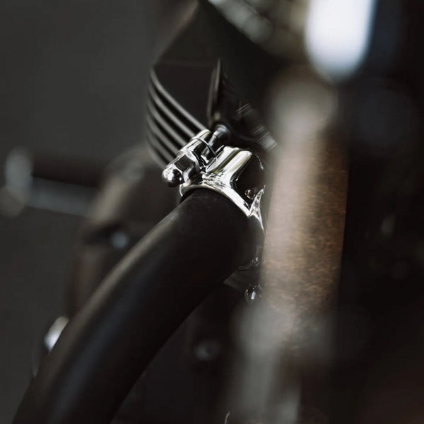 Motone Stealth Exhaust Clamps - Polish Stainless