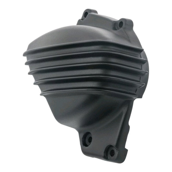 Motone Streamliner Sprocket Cover - Ribbed - Black Fins - LC - Street