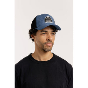 Motone SUEDEHEAD Trucker Cap - BLUE SUEDE