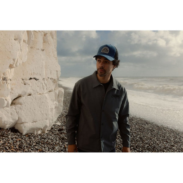 Motone SUEDEHEAD Trucker Cap - BLUE SUEDE
