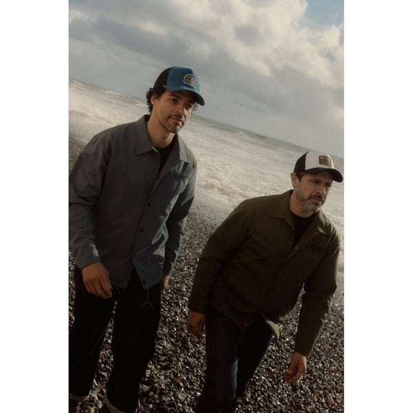 Motone SUEDEHEAD Trucker Cap - BLUE SUEDE