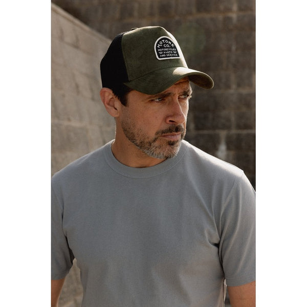 Motone SUEDEHEAD Trucker Cap - OLIVE