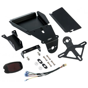 Motone GORT Tail Tidy LC Krackle Black Street Twin/T100/T120