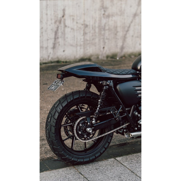 Motone GORT Tail Tidy LC Krackle Black Street Twin/T100/T120