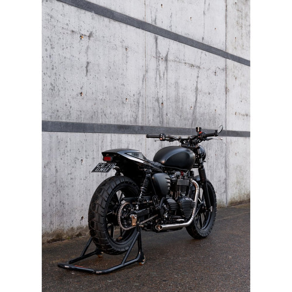 Motone GORT Tail Tidy LC Krackle Black Street Twin/T100/T120