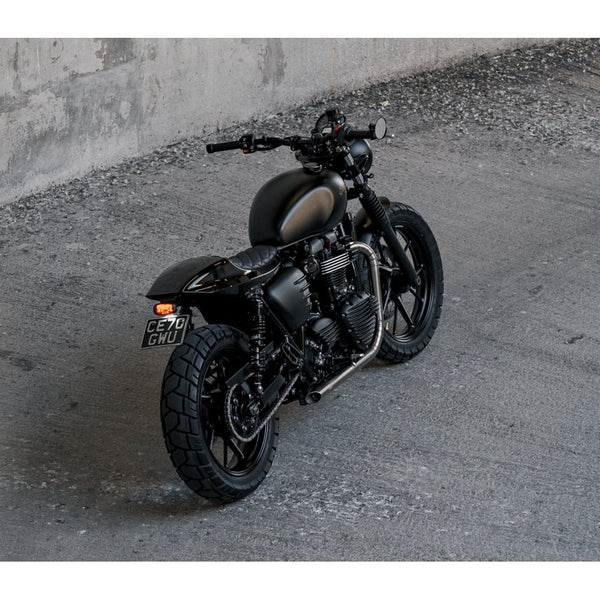 Motone GORT Tail Tidy LC Krackle Black Street Twin/T100/T120