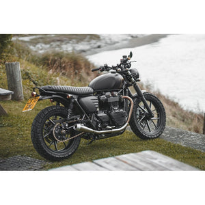 Motone Tanto Chain Guard - Wrinkle Black Finish