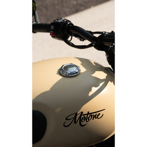 Motone TELSTAR Low Profile Gas Cap - POLISHED
