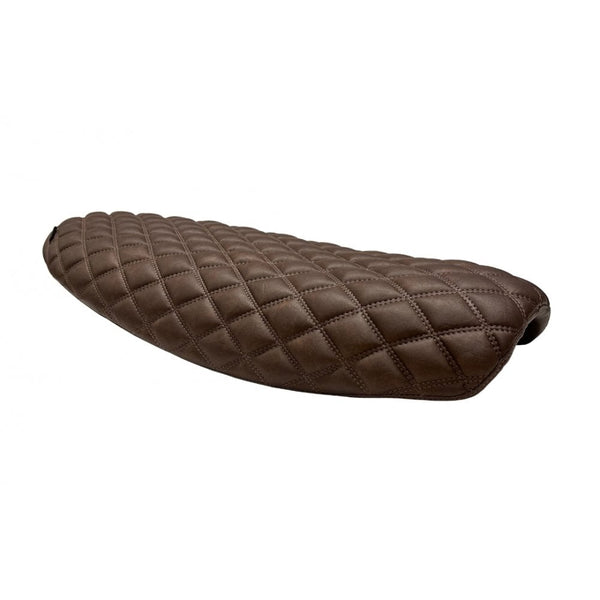 Motone Blackadder Seat - Tobacco Brown Street Twin/T120/T100/Street S