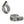 Motone Clampits 41mm - Indicator Fork Clamp Bracket - POLISHED