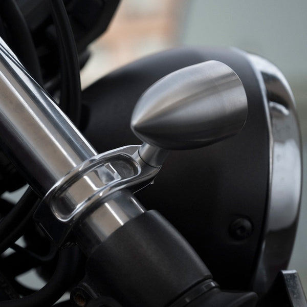 Motone Clampits 41mm - Indicator Fork Clamp Bracket - POLISHED