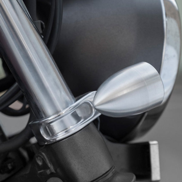 Motone Clampits 41mm - Indicator Fork Clamp Bracket - POLISHED