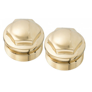Motone The Guvnors - Fork Top Caps Pair - Bobber Black / Speedmaster 4
