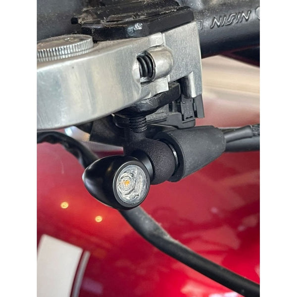 Motone KLINGONS - Handlebar Indicator Brackets for M8 Indicators