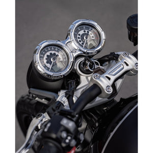 Motone Peerless Speedo Cover POLISHED