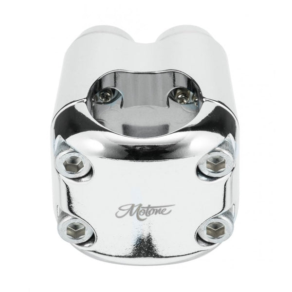 Motone The Quad Micro Switch Button Housing - One Inch Handlebar - Chr