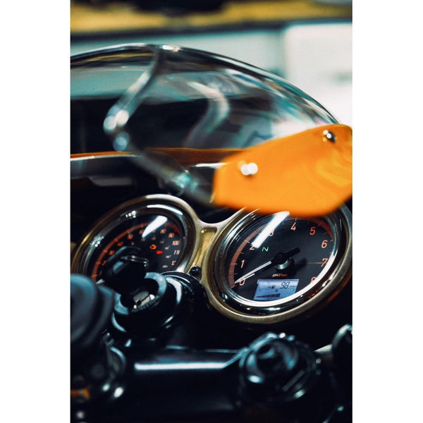 Motone SpeedCuff - Brass - Speedo Cover - T120/T100/Speed Twin/Thruxto