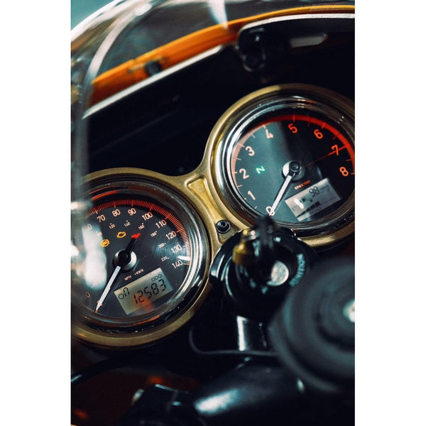 Motone SpeedCuff - Brass - Speedo Cover - T120/T100/Speed Twin/Thruxto