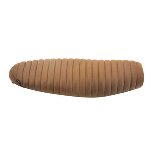 Motone The Viper- Low Profile Skinny Ribbed Seat - Rare Earth Light Br