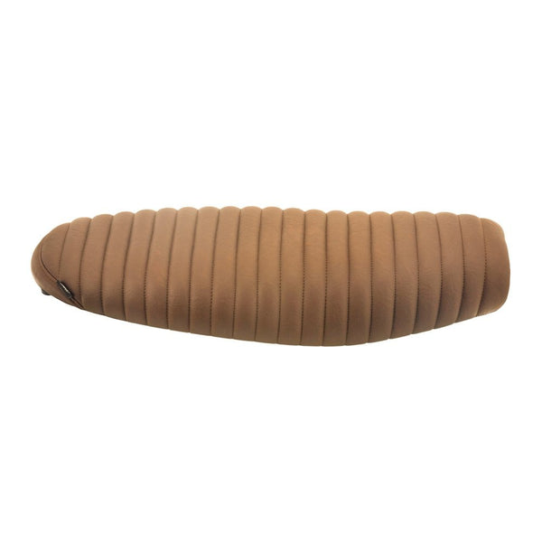 Motone The Viper- Low Profile Skinny Ribbed Seat - Rare Earth Light Br