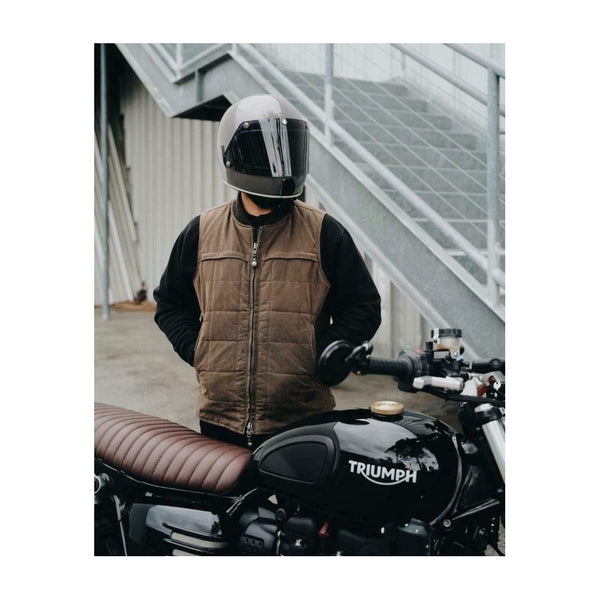 Motone The Viper- Low Profile Skinny Ribbed Seat - Tobacco Brown