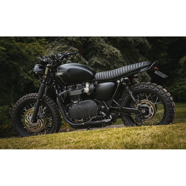 Motone The Viper MK.II Double Stitch Low Profile Ribbed Seat